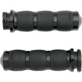 Avon Velvet Air Grips for H-D Motorcycles w/Cable Throttle (Anodized Black)