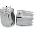Avon Axle Nut Covers/Caps 1" (one pair) for H-D Motorcycles (EXCALIBUR Chrome)