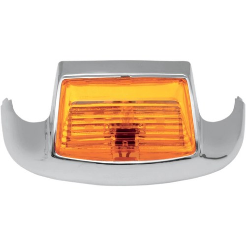 Drag Specialties Front Fender Tip Light (Amber) Sold Each