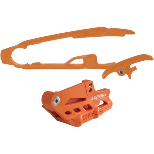 Acerbis Chain Guide Block and Slider Kit 2.0 (Orange) 2319600036