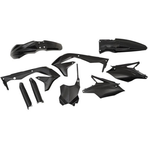 Acerbis Full Plastic Kit (Black OEM '16) 2449570001
