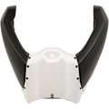 Acerbis Upper Radiator Shrouds/Covers (White/Black) 2374141035