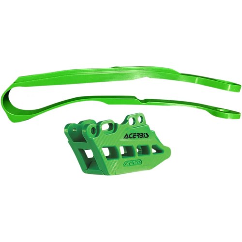 Acerbis Chain Guide Block and Slider Kit 2.0 (Green) 2466040006