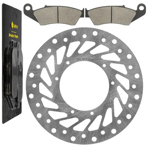 Front Brake Disc Rotor W/ Pad for Honda 45351-KZ4-J30 45351-Mac-680