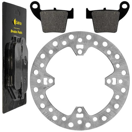 Rear Brake Disc Rotor Brake Pad for Honda CR250R 2002 2003 2004 2005 2006 2007