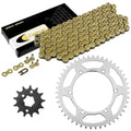 Drive Chain & Sprocket Kit for Kawasaki KDX200 1989 1990 1991 1992 1993-2006