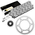 Drive Chain & Sprockets Kit for Kawasaki Ex300 Ninja 300 Abs Se 2013 2014-2016