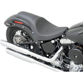 Drag Specialties Predator 2-Up Seat - Smooth - FXS/FLS (Black) 0802-0779