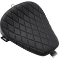 Drag Specialties Bobber Solo Seat - Diamond - Vinyl (Black) 0804-0738