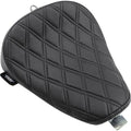 Drag Specialties Bobber Solo Seat - Double Diamond - XL (Black) 0804-0739