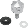 Drag Specialties Seat Mount Knob - 1/4"-20 (Polished) 0820-0035