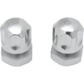 Drag Specialties Solo Seat Mount Nuts - FL (Polished) Pair | 0820-0037