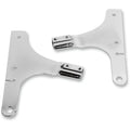 Drag Specialties Sissy Bar Side Plates - Fxstd (Chrome) Pair | CV-8075