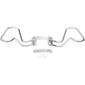 Drag Specialties Passenger Hand Rail - 09-13 Flt (Chrome) S28-0056