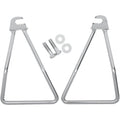 Drag Specialties Saddlebag Support Brackets - Big Twin (Chrome) Pair | 77-0047