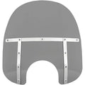 Memphis Shades Fats Windshield - 17" - 7" Headlight (Black Smoke) MEM32112