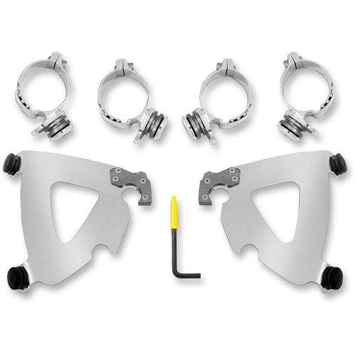 Memphis Shades Road Warrior Trigger-Lock Mount Kit - Fxd (Polished) MEK2028
