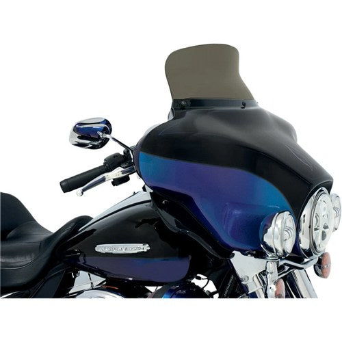 Memphis Shades Spoiler Windshield - 6.5" - Flh (Smoke) MEP8581