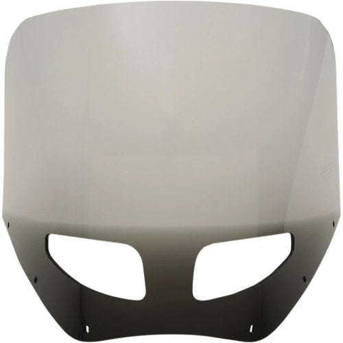Memphis Shades Roadwarrior Cafe Windshield, Vented -13" (Black Smoke) MEP87512