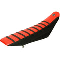 Flu Designs Pro Rib Seat Cover (Red / Black) 35502