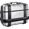 Givi Monokey Trekker 33 Liter Top or Side Cases (Matte Black / Silver) TRK33NA
