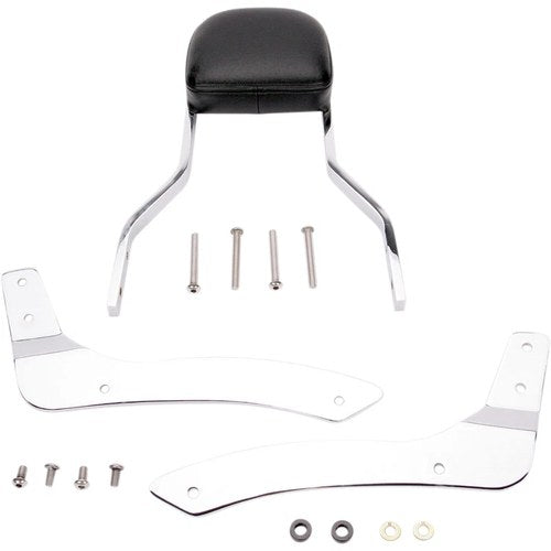 Cobra Square Sissy Bar Kit for Suzuki (Chrome) Short | 02-5825