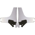 Cycle Visions D-Tach Sissy Bar Side Plates (Chrome) Pair | CV-8080