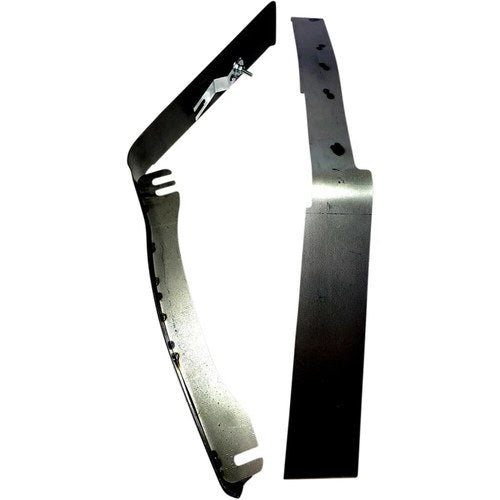 Cycle Visions Filler Panels for Hardbags, Softail 14+ (Unfinished) Pair | CV7236