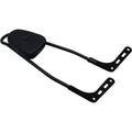 Motherwell One-Piece Sissy Bar - With Pad (Gloss Black) MWL156T18-GB-WP