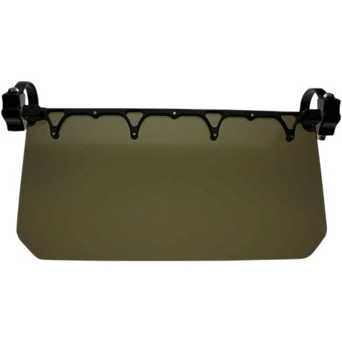 Klock Werks Sun Visor - 12" - Dark Tint (Dark Smoke) MODSVT-BK