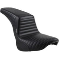 Le Pera Kickflip Seat - Pleated - Softail '18+ (Black) LYF-590PT
