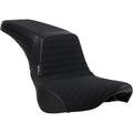 Le Pera Kickflip Seat - Pleated Grip - Softail '18+ (Black) LYR-590PTGP