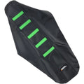 Moose Racing Ribbed Seat Cover - Kawasaki (Black / Green) KXF25006-334RT