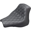 Saddlemen Renegade Solo Seat - Lattice Stitched (Black) 818-28-002LS