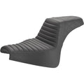 Saddlemen Step Up 2-Up Seat, Tuck and Roll/Lattice Stitched (Black) 818-28-176