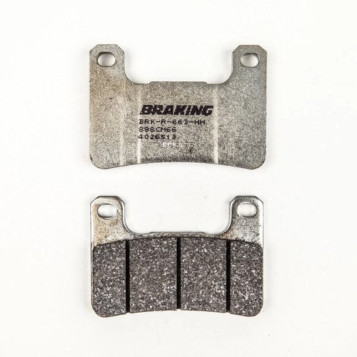Braking CM66 Semi-Sintered Metal Brake Pads / One Pair | Street/Track | 898CM66