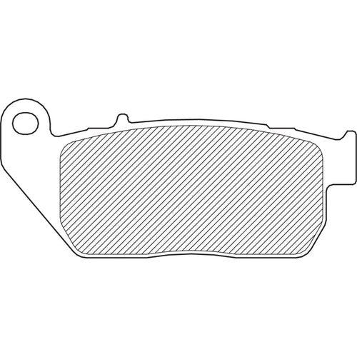 Drag Specialties Organic Brake Pads / One Pair | Street | FAD381