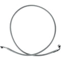 Drag Specialties Front Brake Line Clear-Coated Stainless Steel | 640112