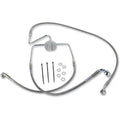 Drag Specialties +2" Brake Line - Front - Stainless Steel - FLHR94-07 | 644410-2