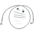 Drag Specialties +6" Brake Line - Front - Stainless Steel - FXDL01-5 | 640110-6