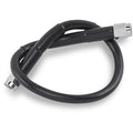 Drag Specialties Universal Brake Line - Black - 14" | 814-BLK