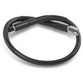 Drag Specialties Universal Brake Line - Black - 16" | 816-BLK