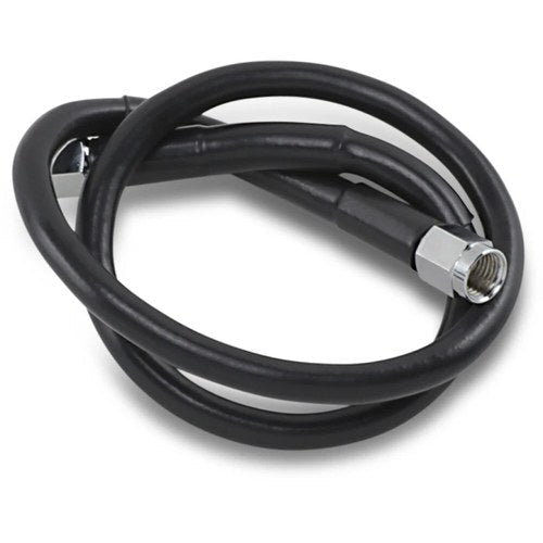 Drag Specialties Universal Brake Line - Black - 23" | 823-BLK