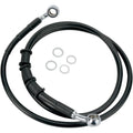Drag Specialties Front Brake Line Flst 08-10 Black | 680214BLK