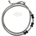 Drag Specialties +8" Brake Line, Front - Stainless Steel - FLSTN08-14 | 680219-8