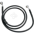 Drag Specialties Front Brake Line Fxdl 08-09 Black | 660335BLK