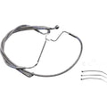 Drag Specialties +6" Brake Line - Front - Stainless Steel - 14-16FLHT | 614085-6