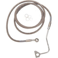 Drag Specialties +8" Brake Line Front Stainless Steel 14-5FL W/ABS | 614220-8