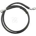 Drag Specialties Front Brake Line - XL - Black +10" | 614771-10BLK