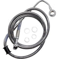Drag Specialties Brake Line - 15-17 Softail - Stainless Steel +8" | 618299-8